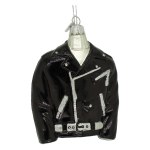 GLASS LEATHER JACKET