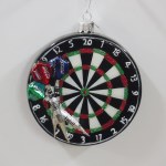 GLASS DART BOARD