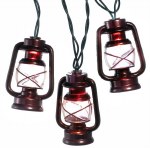 COPPER LANTERN LIGHT SET