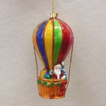 SANTA IN HOT AIR BALLOON