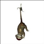 GLASS SOCK MONKEY