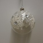 SEQUIN BALL GLASS