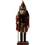 RED AND GOLD NUTCRACKER