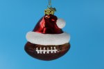 FOOTBALL SANTA HAT