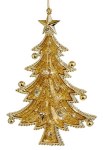 GOLD ON GOLD CHRISTMAS TREE