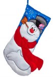 FROSTY THE SNOWMAN STOCKING