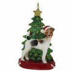 JACK RUSSEL WITH TREE