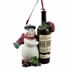 SNOWMAN WINE LOVER