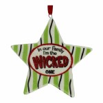 WICKED ONE FAMILY ORNAMENT