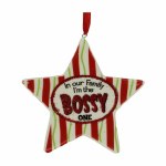 BOSSY ONE FAMILY ORNAMENT