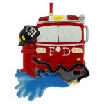 FIRE TRUCK WITH HOSE