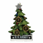 US ARMY DECO CHRISTMAS TREE