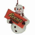 SNOWMAN WITH REESES