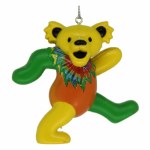 GREEN/YELLOW GREATFUL DEAD BEAR