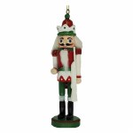 RED AND GREEN NUTCRACKER WITH GUN