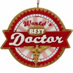 WORLDS BEST DOCTOR PLAQUE