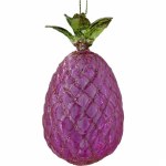 PINK GLASS PINEAPPLE