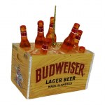 BUDWEISER CASE WITH ICE