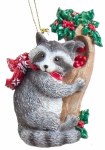 RACCOON BY TREE
