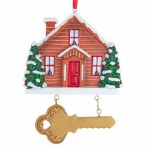 BROWN HOUSE W/ KEYS