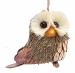 RIGHT FACING OWL BRUSH ANIMAL