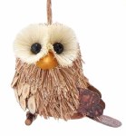 LEFT FACING OWL BRUSH ANIMAL