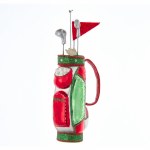 RED/ GREEN GOLF BAG