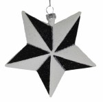 WHITE/BLACK STAR