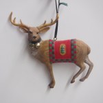 DEER WITH BLANKET