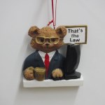 LAWYER "THATS THE LAW" BEAR MALE