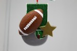 PERSONALIZE FOOTBALL W/ FIELD