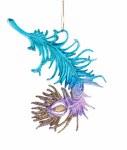 BLUE PURPLE FEATHER