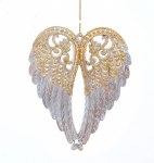 GOLD SILVER ANGLE WINGS