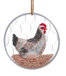 BLACK ANDWHITE CHICKEN