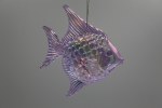 IRIDESCENT PURPLE FISH