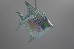 IRIDESCENT BLUE FISH