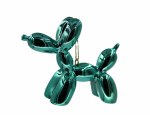 BALLOON TEAL BLUE DOG