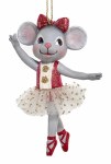 MOUSE RED BOW BALLERINA