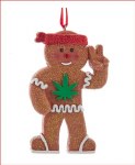 CANNABIS GINGERBREAD MAN