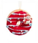 RED SNOWMAN DONUT