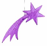 PURPLE SHOOTING STAR
