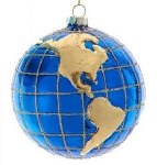 DARK BLUE GLOBE