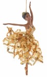GOLD JUMPING BALLERINA
