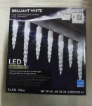 24 CT LED ICICLE LIGHT SHOW