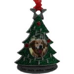 CHRISTMAS TREE PICTURE FRAME