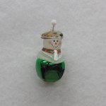 SNOWMAN GOLFING BELL