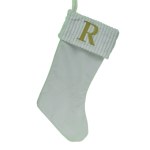 MONOGRAMMED STOCKING R