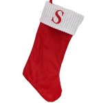 MONOGRAMMED STOCKING S