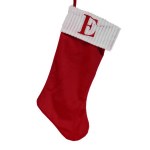 MONOGRAMMED STOCKING E