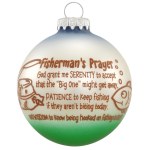 FISHERMAN'S PRAYER GLASS BALL